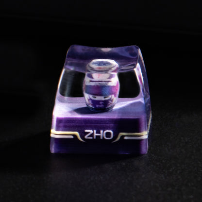 F1 ZHOU GUANYU 2022 HELMET ARTISAN KEYCAP