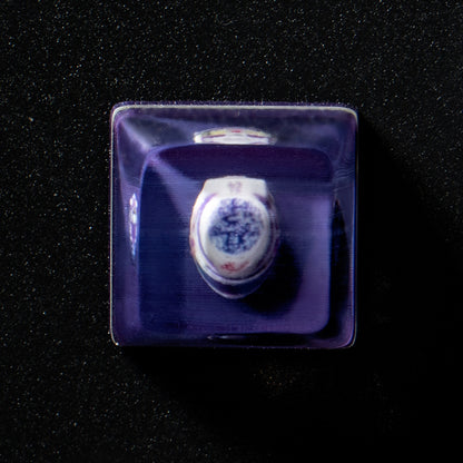 F1 ZHOU GUANYU 2022 HELMET ARTISAN KEYCAP