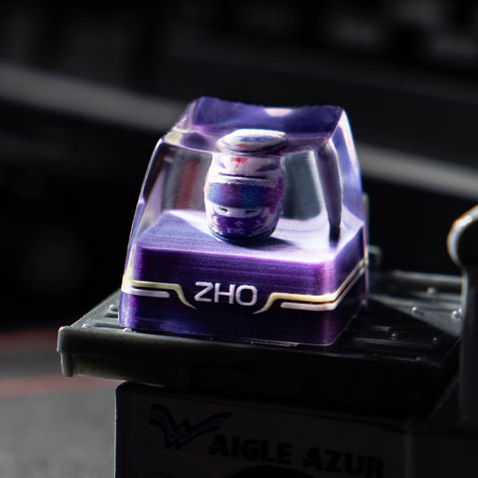 F1 ZHOU GUANYU 2022 HELMET ARTISAN KEYCAP