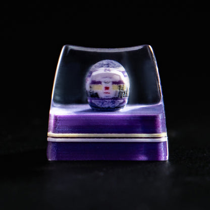 F1 ZHOU GUANYU 2022 HELMET ARTISAN KEYCAP